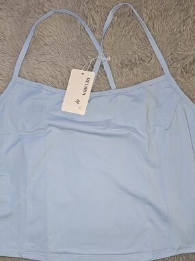 Reoria Light Blue Camisole Tank Top